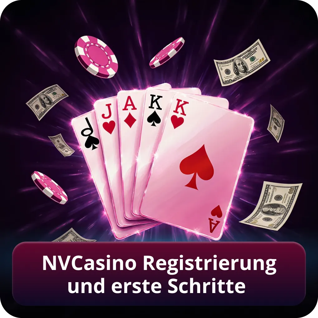 Nvcasino Registrierung und erste Schritte